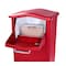 Architectural Mailboxes Architectural Mailboxes Elephantrunk Aluminum Parcel Drop, 6900R, Red, Extra Large Capacity 6900R - alternate 7